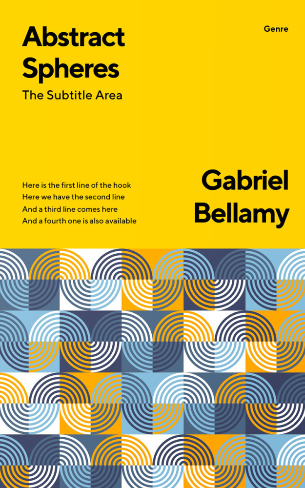 Front view of Supernova #26071 - Premade Business Book Cover