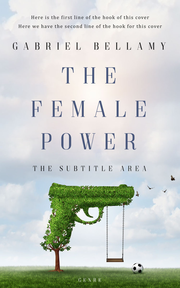 Front view of Iron #26103 - Premade Politics & Law & Society Book Cover