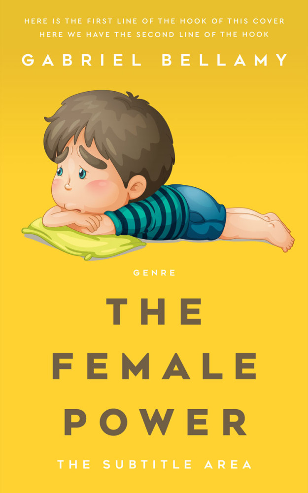 Front view of Saffron #26118 - Premade Teen & Young Adult Book Cover