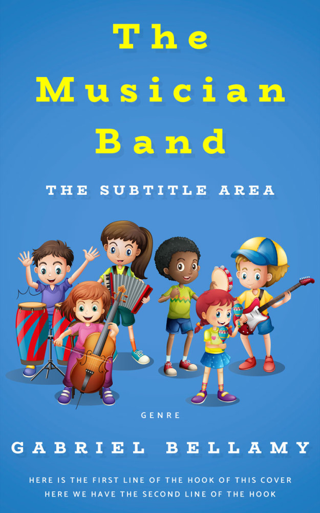 Front view of Boston Blue #26123 - Premade Music Book Cover