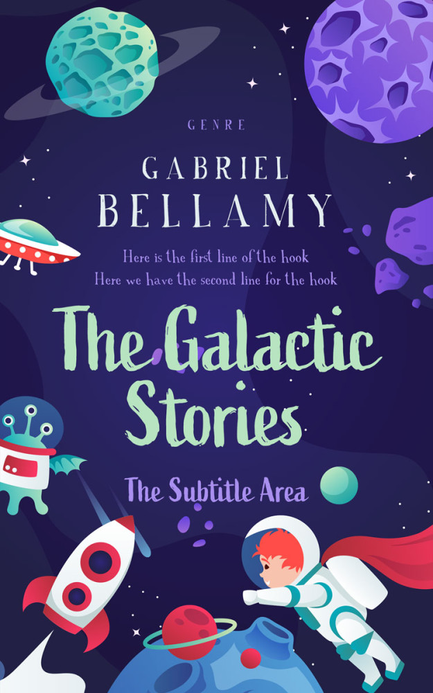 Front view of Port Gore #26133 - Premade Children's Book Cover