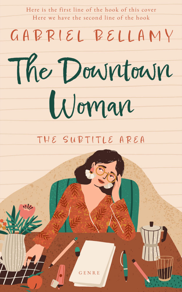 Front view of Sidecar #26140 - Premade Literary Fiction Book Cover