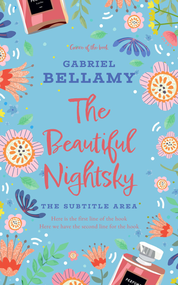 Front view of Bermuda #26146 - Premade Chick Lit Book Cover