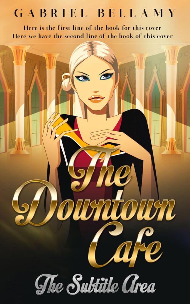 Front view of Whiskey #26160 - Premade Romance Book Cover