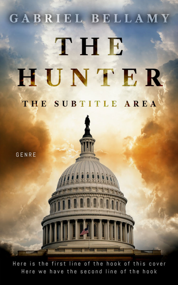 Front view of Napa #26166 - Premade Mystery & Thriller & Suspense Book Cover