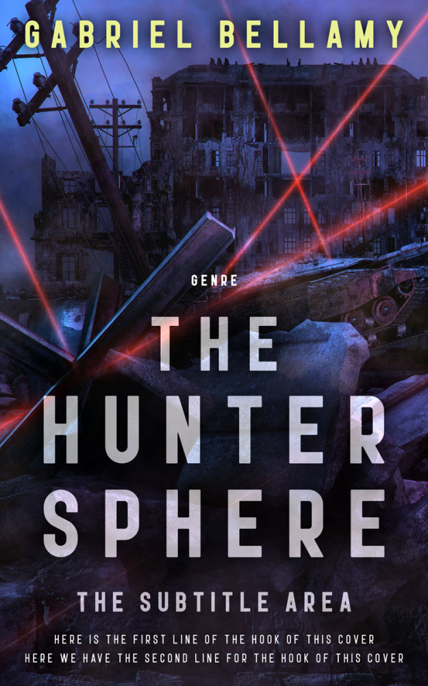 Front view of Bastille #26181 - Premade Apocalyptica Book Cover