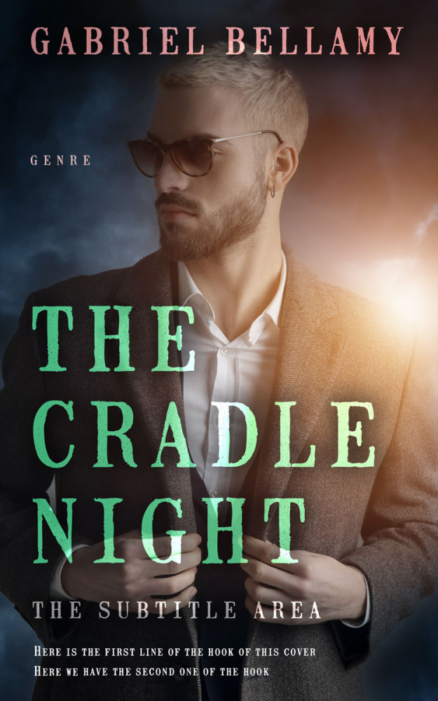 Front view of Thunder #26311 - Premade Mystery & Thriller & Suspense Book Cover