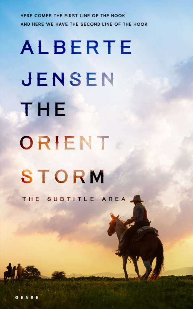 Front view of Westar #26335 - Premade Western Book Cover