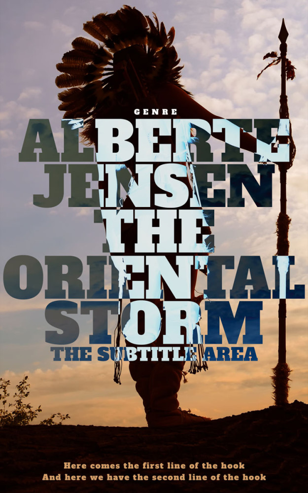 Front view of Silk #26339 - Premade Teen & Young Adult Book Cover