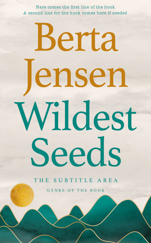 Front view of Pearl Bush #26385 - Premade Travel Book Cover