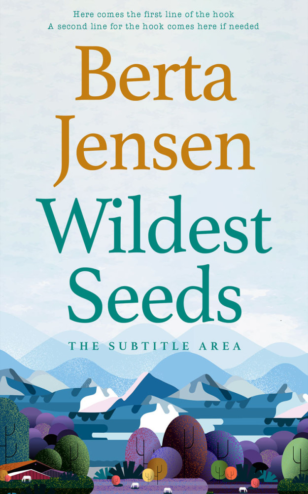 Front view of Cello #26386 - Premade Literary Fiction Book Cover