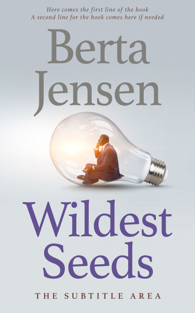 Front view of Iron #26391 - Premade Health & Mind & Body Book Cover