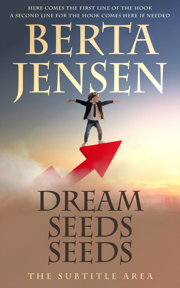 Front view of Almond Frost #26395 - Premade Education Book Cover