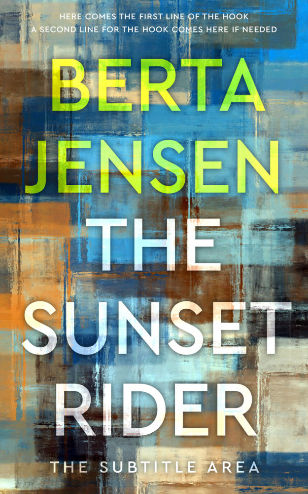 Front view of Corduroy #26460 - Premade Abstract Book Cover