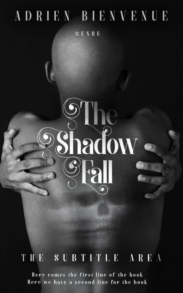 Front view of Cod Gray #26484 - Premade Horror Book Cover