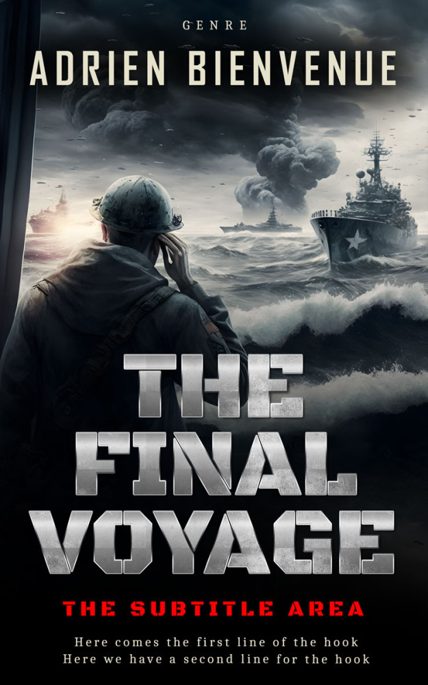 Front view of Tide #26508 - Premade Historical Book Cover