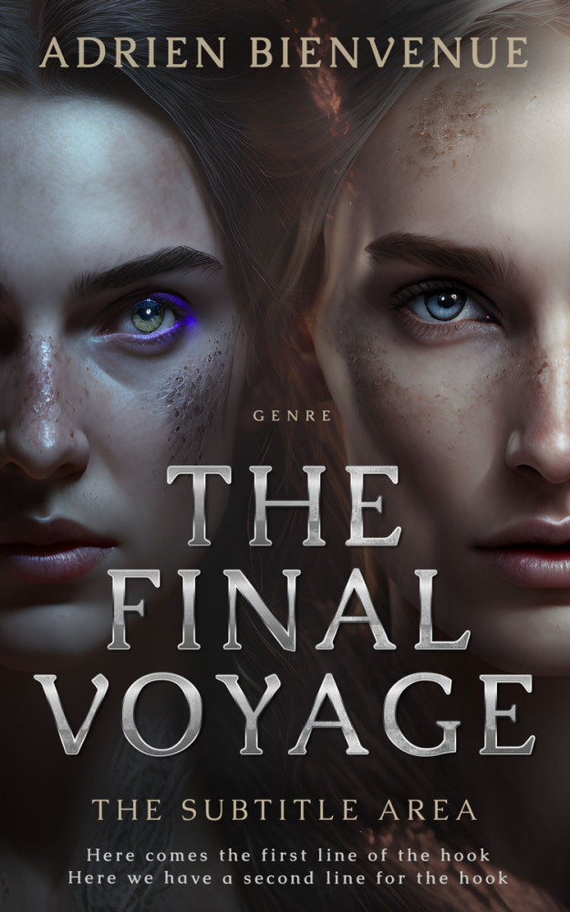 Front view of Mine Shaft #26511 - Premade Fantasy Book Cover | BookCoverZone