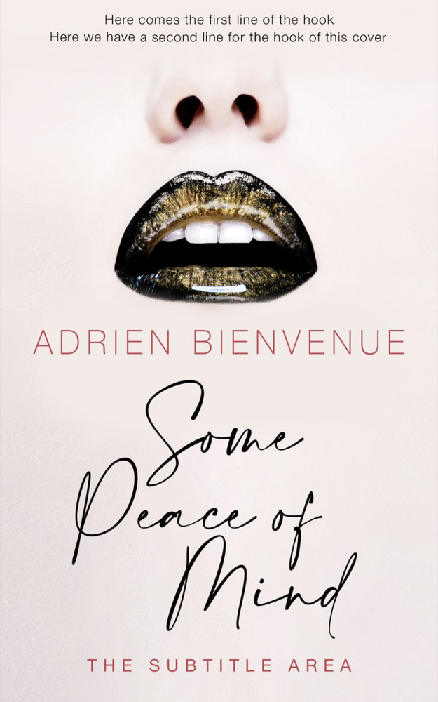 Front view of Soft Peach #26520 - Premade Erotica Book Cover