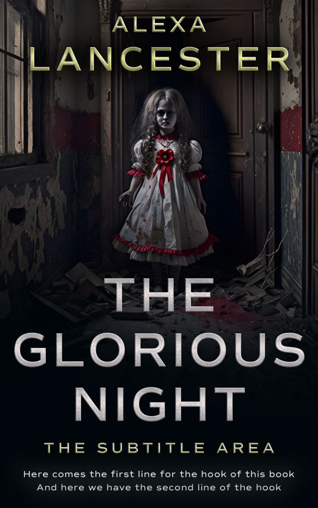 Front view of Woodsmoke #26543 - Premade Mystery & Thriller & Suspense Book Cover