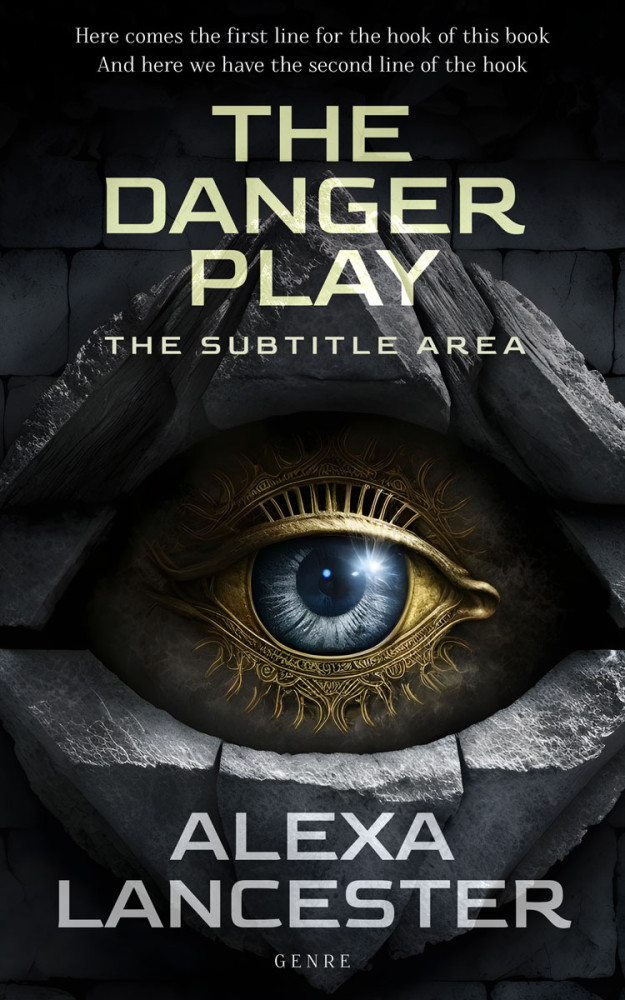 Front view of Woodsmoke #26606 - Premade Fantasy Book Cover