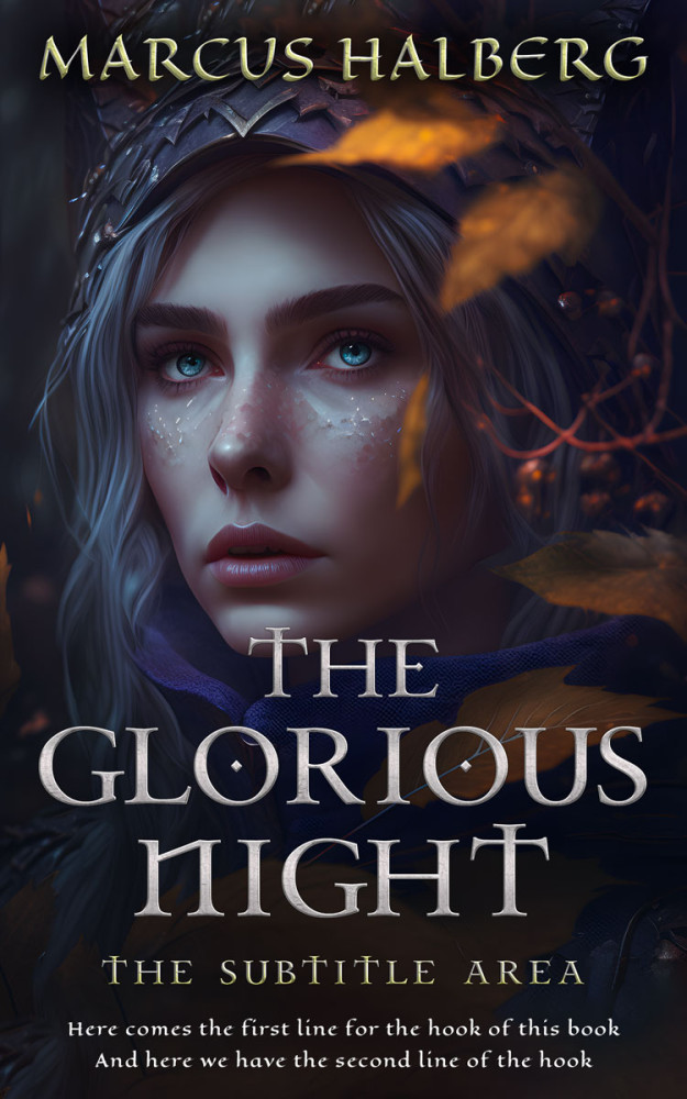 Front view of Baltic Sea #26757 - Premade Fantasy Book Cover