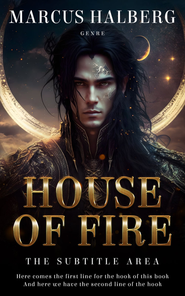 Front view of Woodsmoke #26792 - Premade Fantasy Book Cover | BookCoverZone