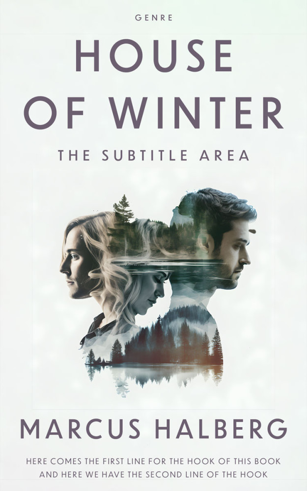 Front view of Gray Nurse #26813 - Premade Romance Book Cover