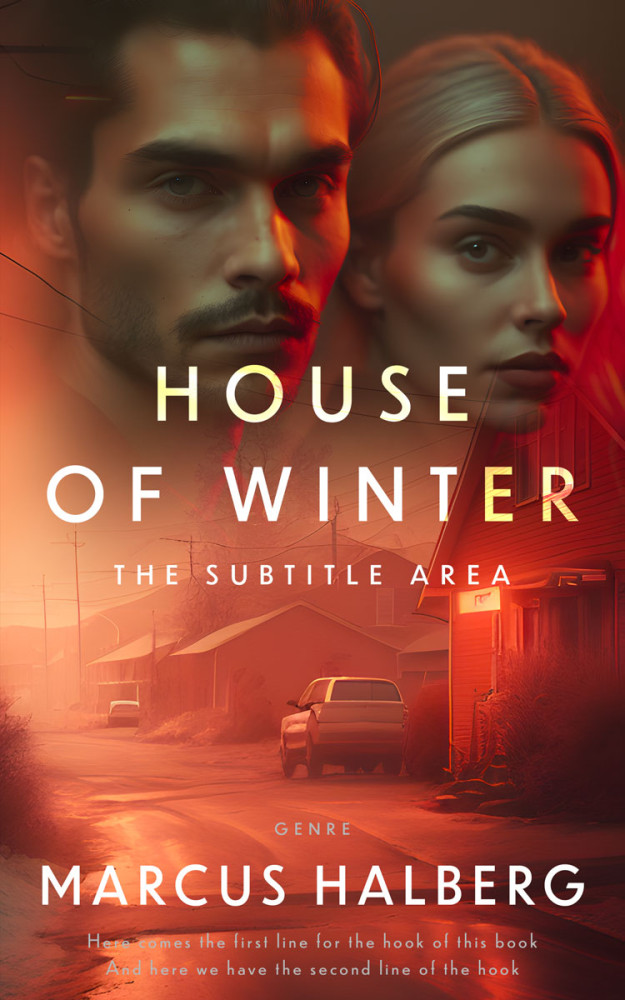 Front view of Nutmeg #26816 - Premade Mystery & Thriller & Suspense Book Cover