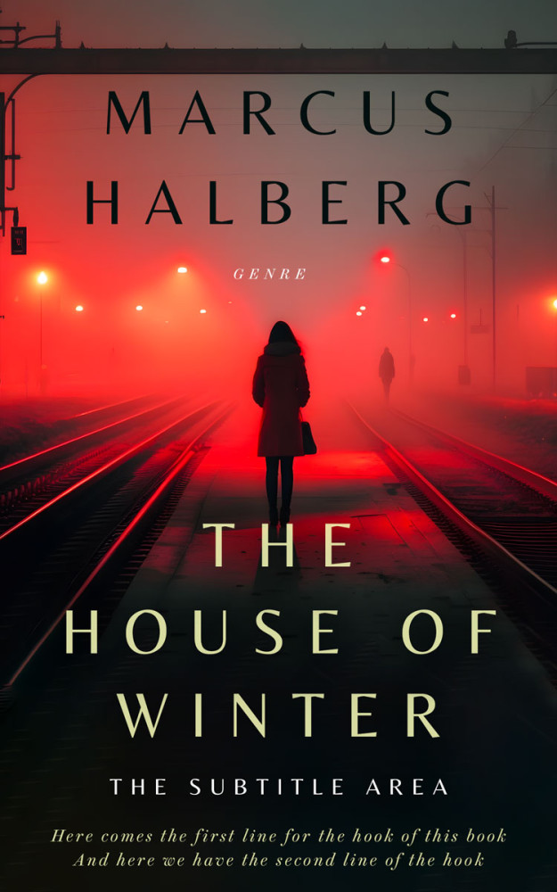 Front view of Valencia #26844 - Premade Mystery & Thriller & Suspense Book Cover