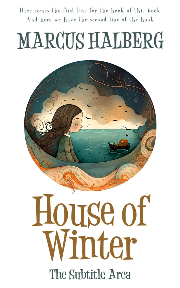 Front view of Shadow #26848 - Premade Nature Book Cover