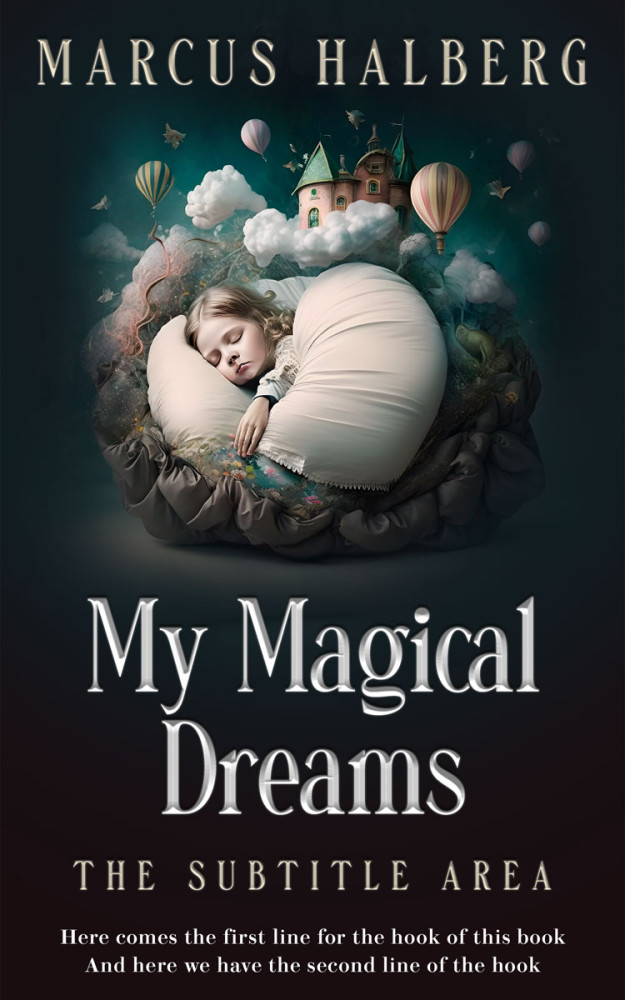 Front view of Woodsmoke #26902 - Premade Surreal Book Cover