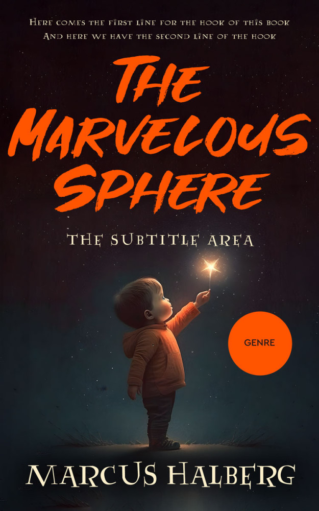 Front view of Thunder #26906 - Premade Religion & Spirituality Book Cover