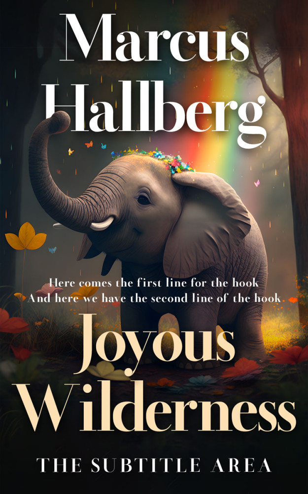 Front view of Mine Shaft #26929 - Premade Fantasy Book Cover