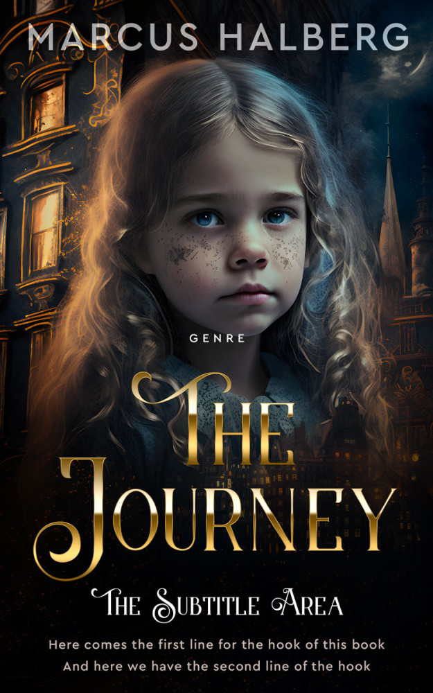 Front view of Woodsmoke #26954 - Premade Fantasy Book Cover