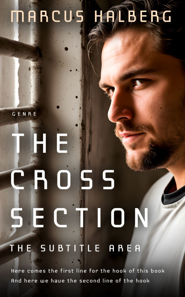 Front view of English Walnut #27002 - Premade Mystery & Thriller & Suspense Book Cover