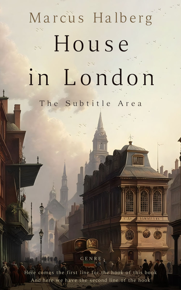 Front view of Zeus #27038 - Premade Historical Book Cover