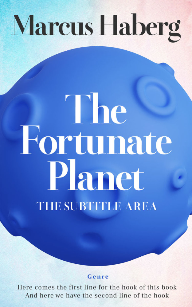 Front view of Mariner #27094 - Premade Children's Book Cover