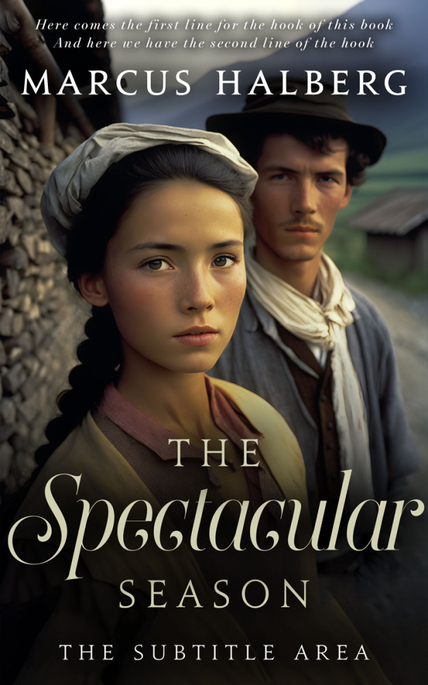 Front view of Dune #27191 - Premade Historical Book Cover