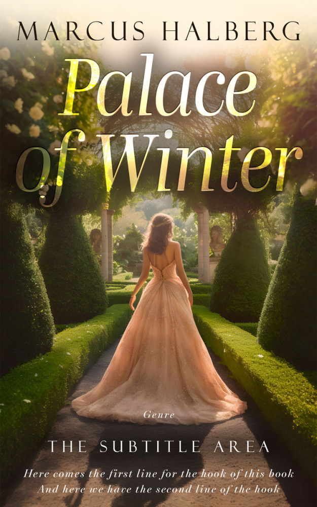 Front view of Lisbon Brown #27213 - Premade Romance Book Cover | BookCoverZone