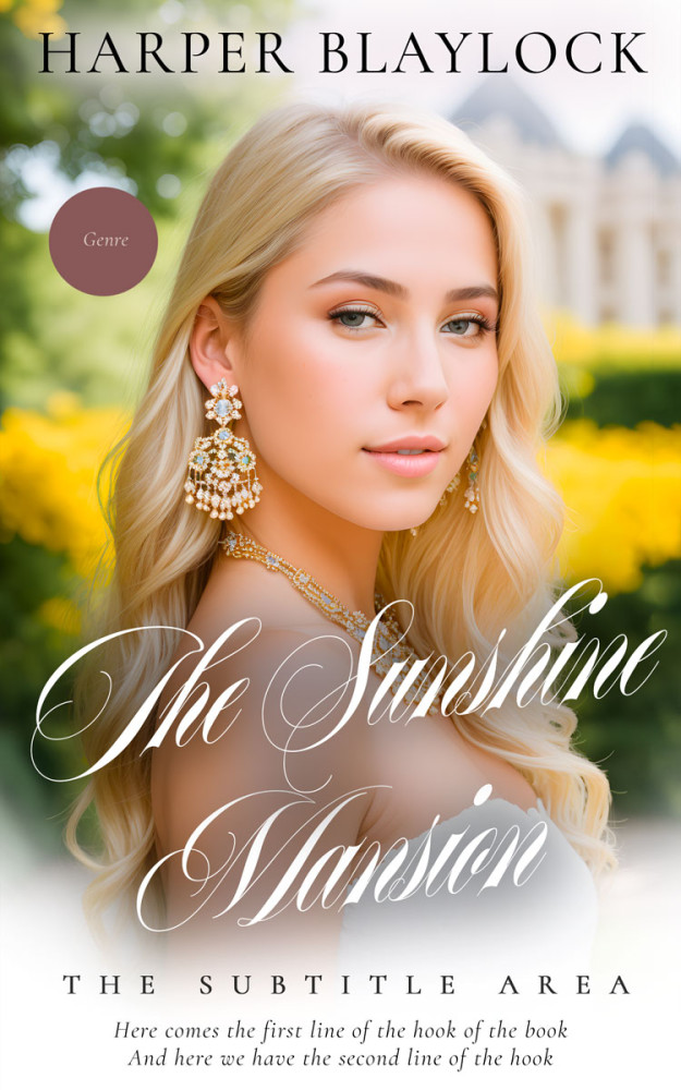 Front view of Indian Khaki #27232 - Premade Fantasy Book Cover