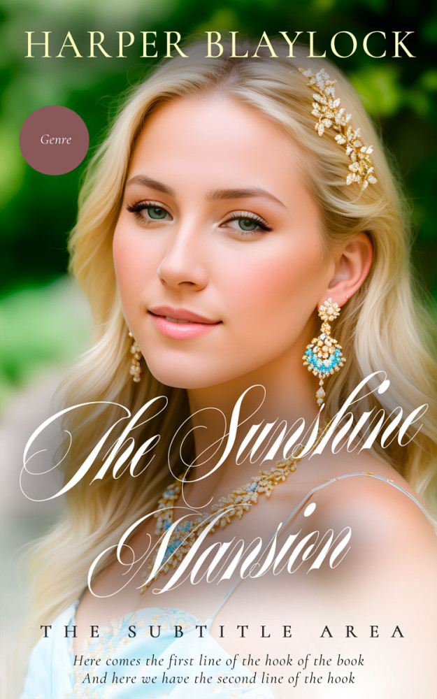 Front view of Indian Khaki #27234 - Premade Fantasy Book Cover