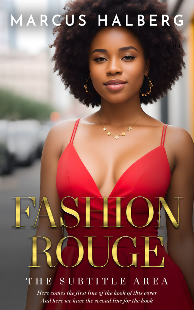 Front view of Crater Brown #27246 - Premade Romance Book Cover