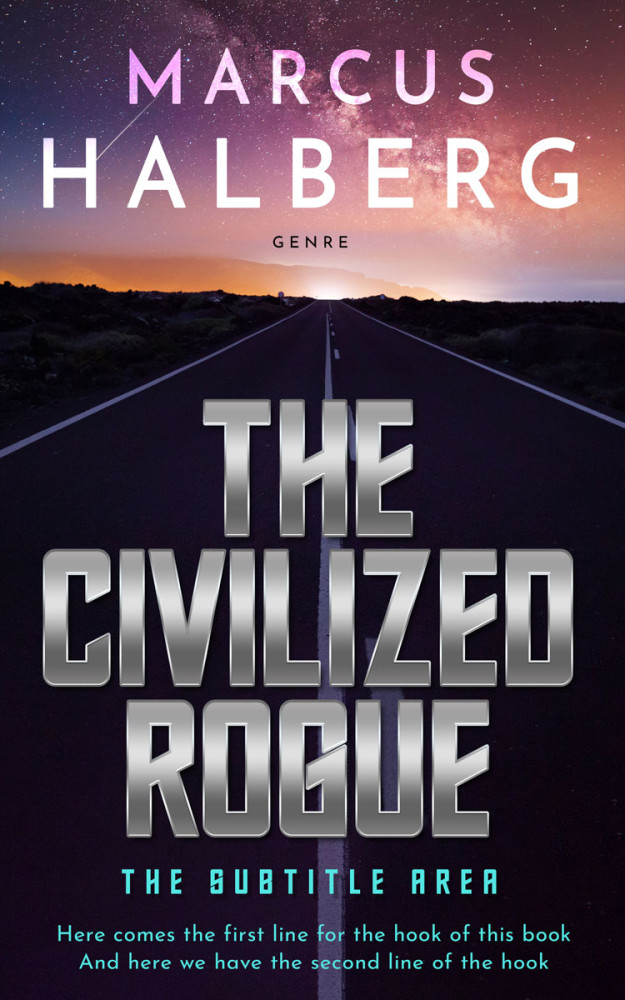 Front view of Thatch #27264 - Premade Mystery & Thriller & Suspense Book Cover