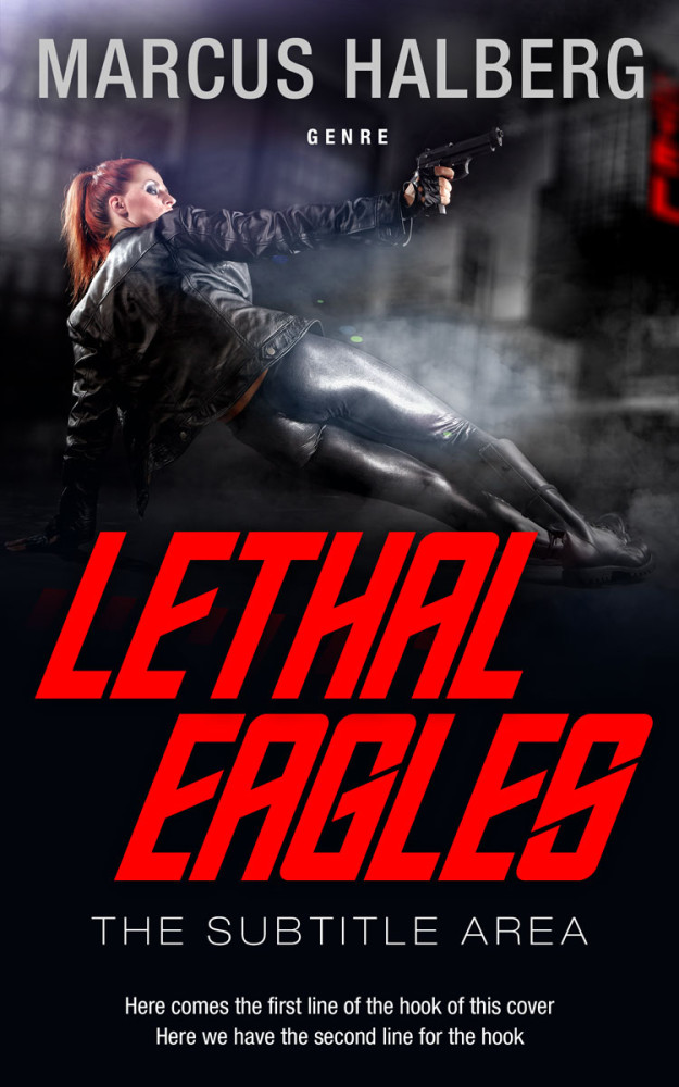 Front view of Cinnabar #27281 - Premade Mystery & Thriller & Suspense Book Cover