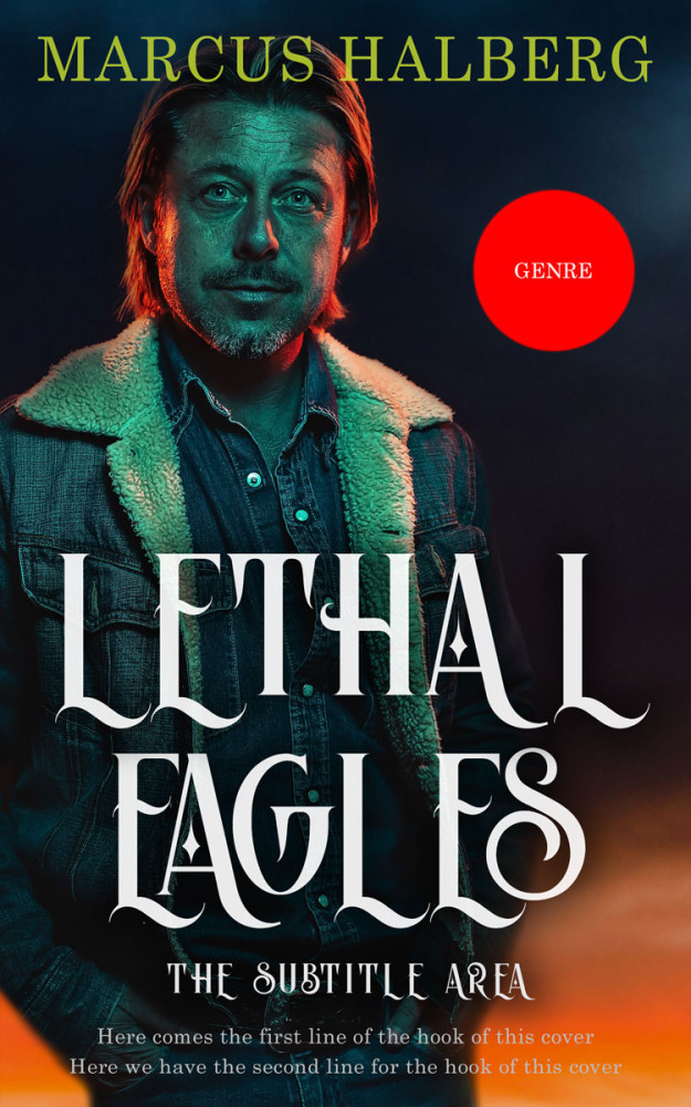 Front view of Burning Sand #27334 - Premade Chick Lit Book Cover