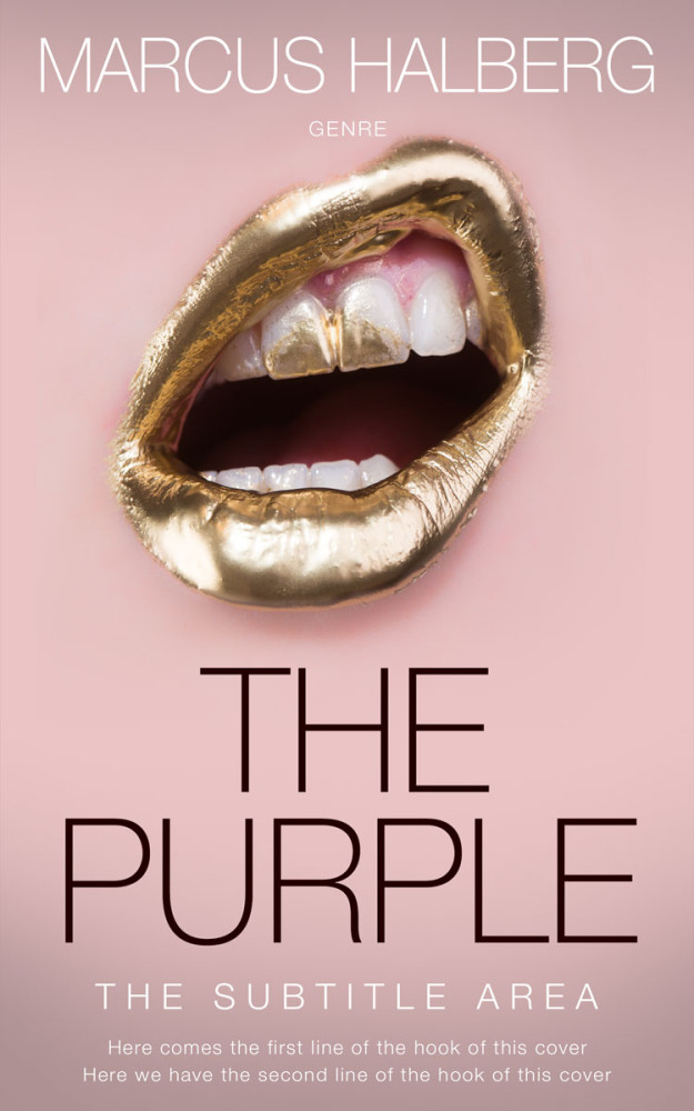 Front view of Clam Shell #27376 - Premade Erotica Book Cover