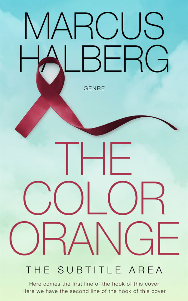 Front view of Jagged Ice #27378 - Premade Surreal Book Cover