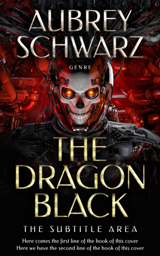 Front view of Brandy Rose #27447 - Premade Apocalyptica Book Cover