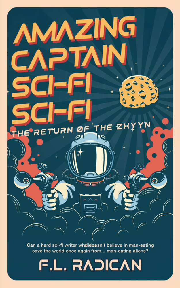 Front view of Elephant #27454 - Premade Science Fiction Book Cover