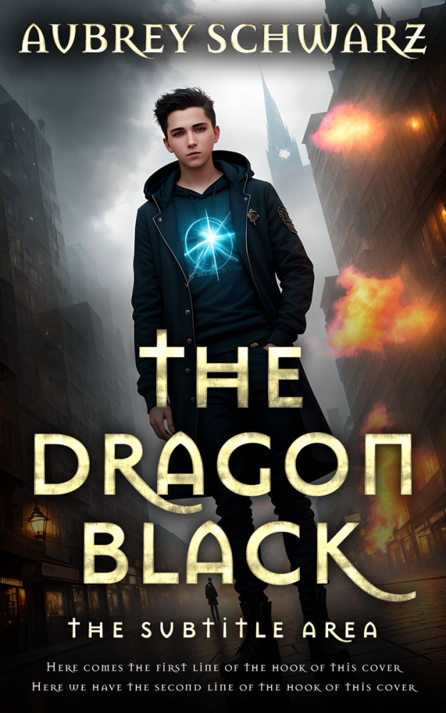 Front view of Tuatara #27466 - Premade Apocalyptica Book Cover